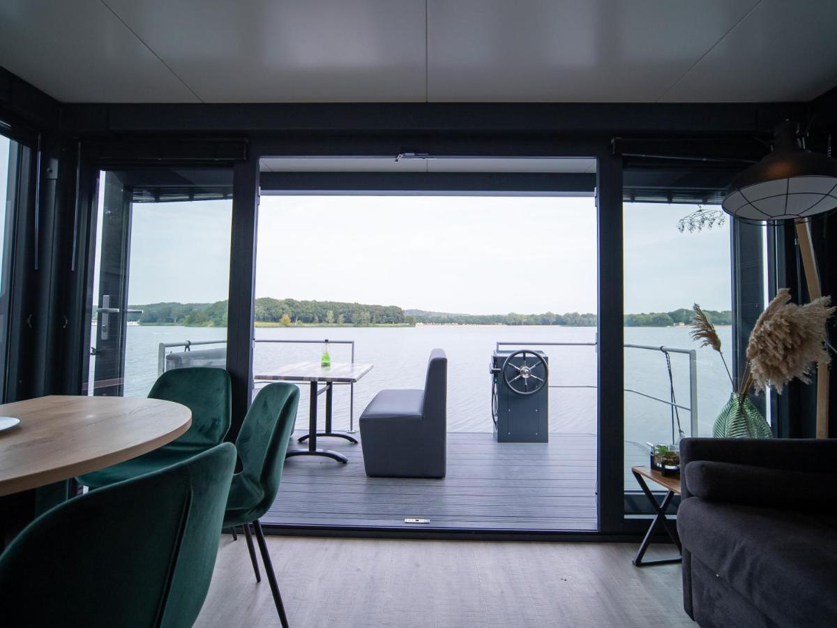 Houseboats Mookerplas Met Dakterras Middelaar Екстериор снимка