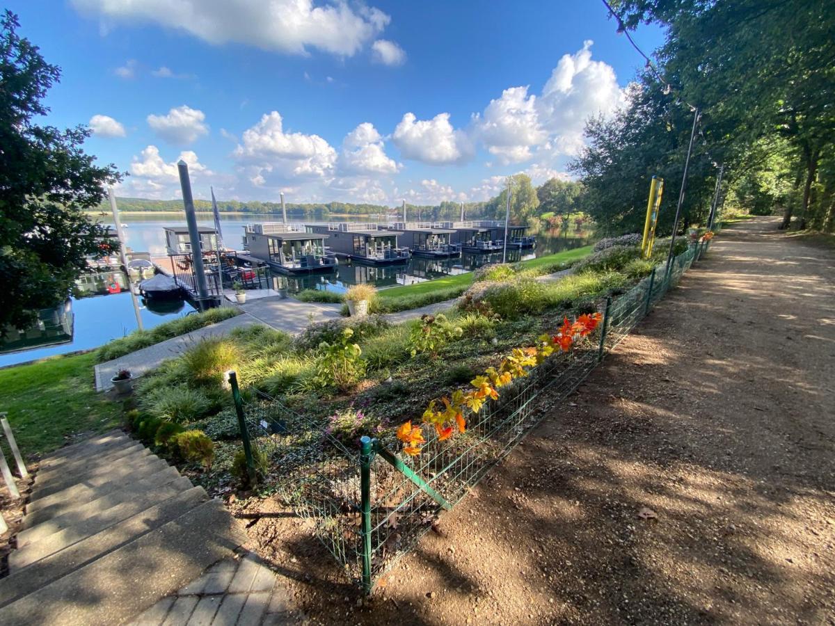 Houseboats Mookerplas Met Dakterras Middelaar Екстериор снимка