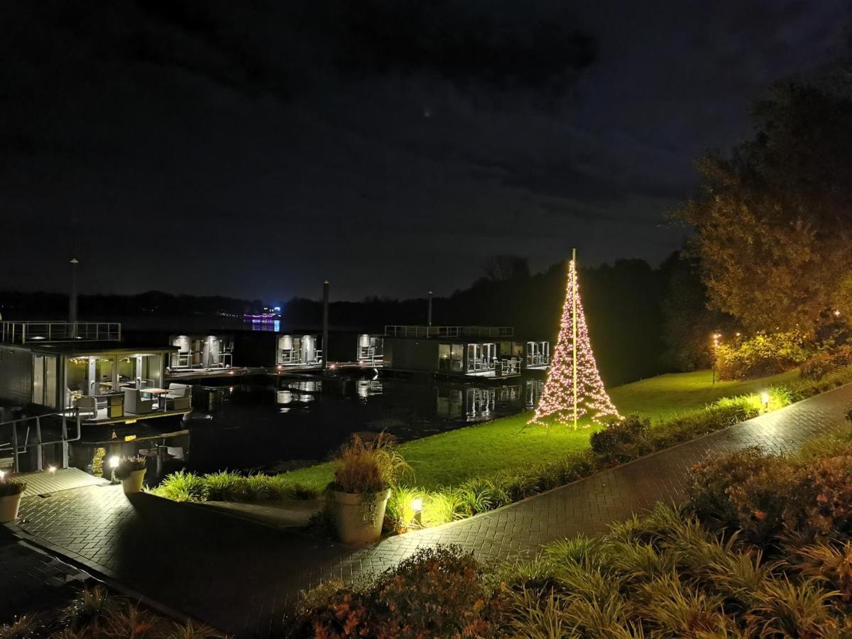 Houseboats Mookerplas Met Dakterras Middelaar Екстериор снимка
