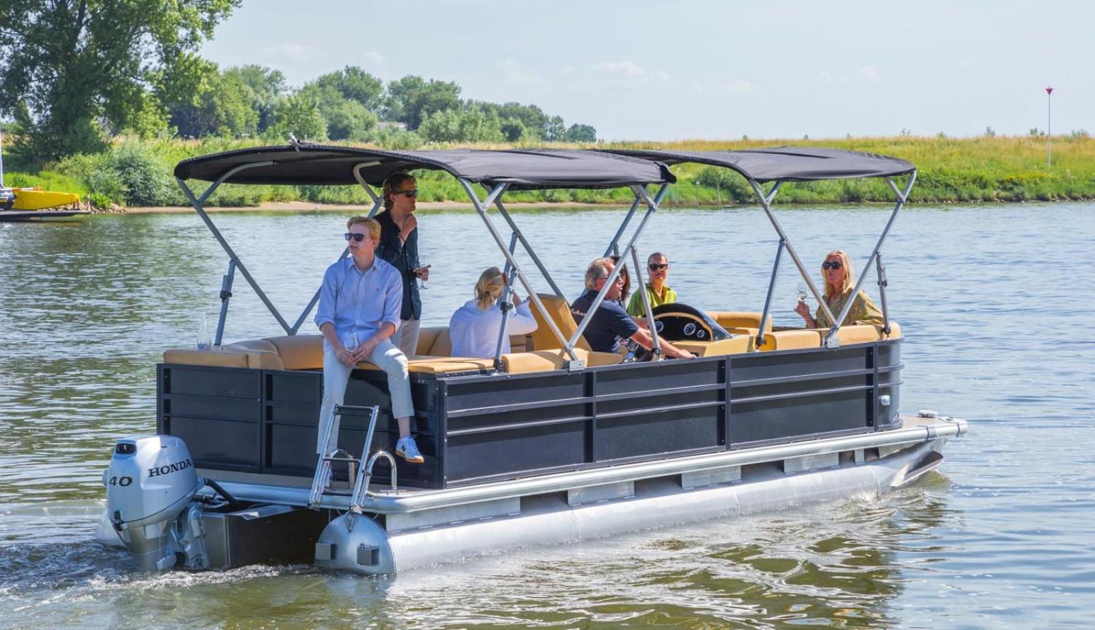 Houseboats Mookerplas Met Dakterras Middelaar Екстериор снимка